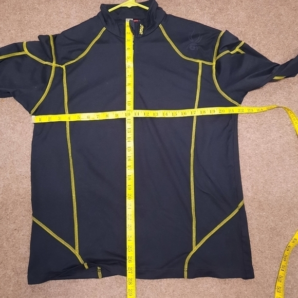 Spyder Men's Quarter Zip Lightweight Pullover Medium - Picture 6 of 7